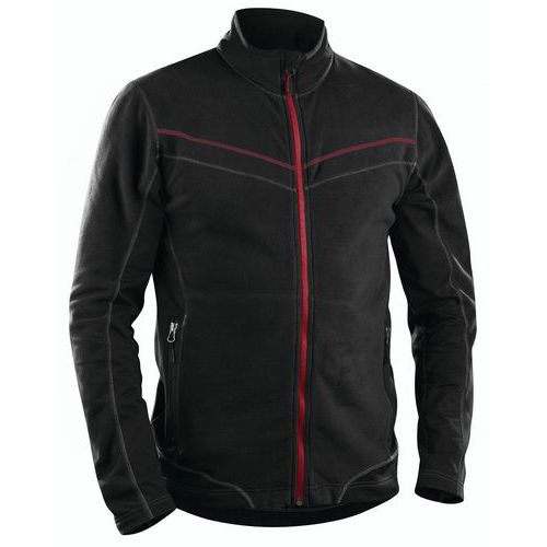 Veste Micropolaire Noir Taille Xl