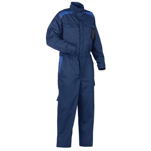Combinaison De Travail Industrie Manches Longues Marine/bleu Taille 38