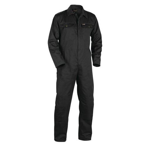 Combinaison De Travail Industrie Manches Longues Noir Taille 50