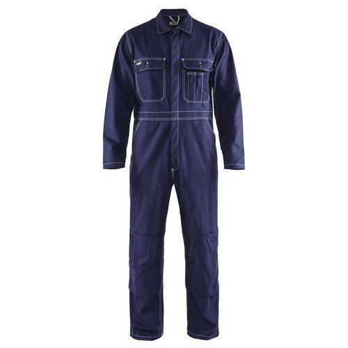 Combinaison De Travail Industrie Manches Longues Marine Taille 48c