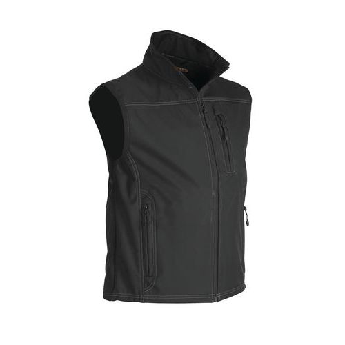 Veste Softshell Sans Manches Noir Taille L