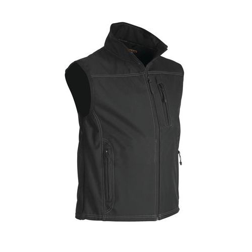 Veste Softshell Sans Manches Noir Taille S