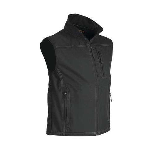 Veste Softshell Sans Manches Noir Taille Xs