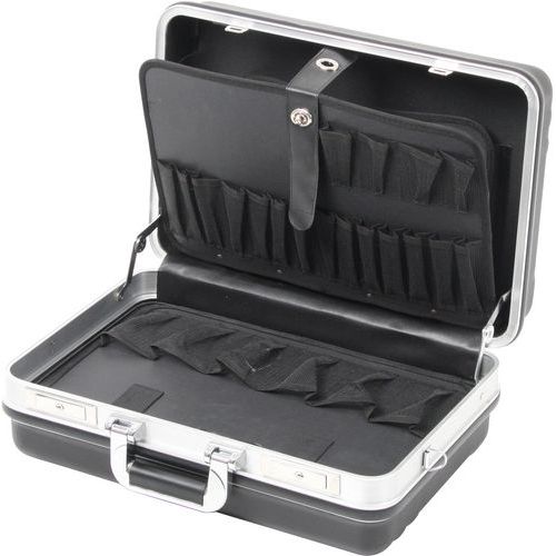 Valise à Outils Aluplus Service Abs 48 Noire 25l