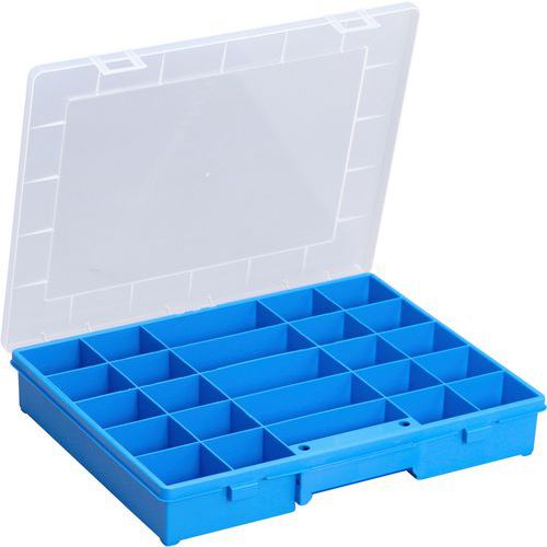 Boite EuroPlus Basic 37/25 a 25 compartiments fixes - Allit