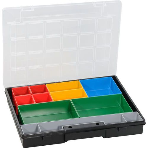 Mallette Compartimentée Europlus Flex Noire 37-12 à 10 Godets