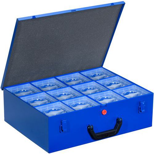 Boite Compartimentée Europlus Pro M 44xh-12l Avec 2 Inserts