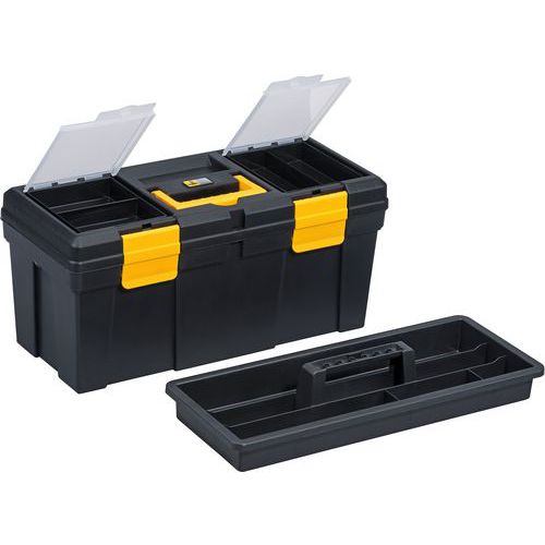 Caisse à Outils Mcplus Promo 20 Noire Et Jaune 22l