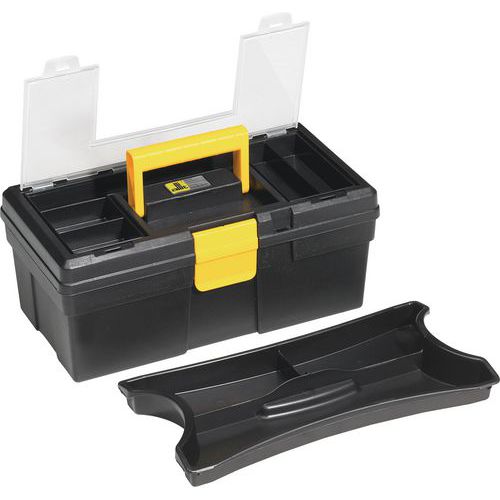 Caisse à Outils Mcplus Promo 125 Noire Et Jaune 49l