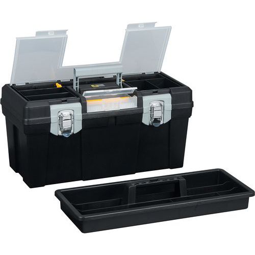 Caisse à Outils Mcplus Promo S 20 Noire 22l