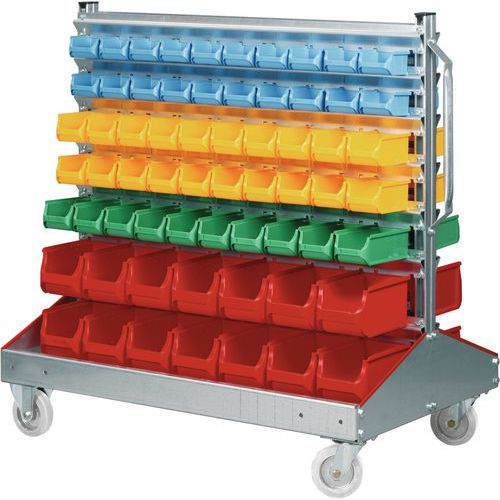 Rack Fixe Profiplus Depot Rnd 128 Pour Bacs à Bec Gerbables