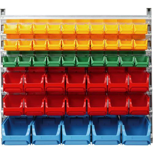 Rack Mural Profiplus Depot Wn 49 Pour Bacs à Bec Gerbables