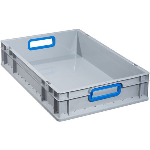 Bac Norme Europe Profiplus Eurobox à Poignée Ouverte 612 Bleu 23l