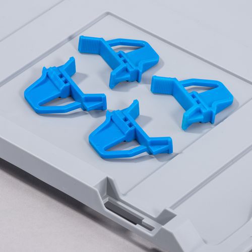 Kit Fermeture Bleu Profiplus Eurobox 4s Pour Couvercle Eurobox Lid A