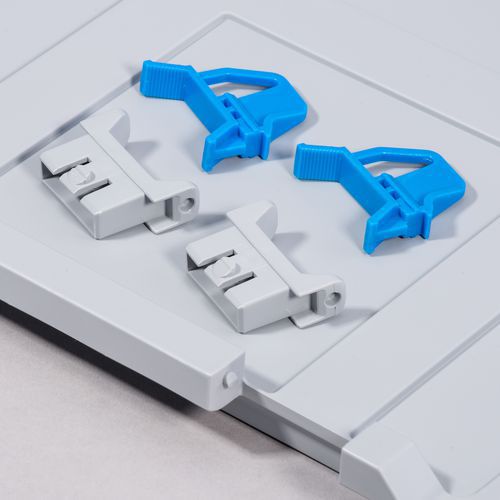 Kit Fermeture Bleu Profiplus Eurobox 4s Pour Couvercle Eurobox Lid S