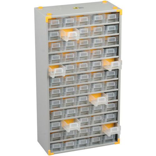 Bloc-tiroirs Varioplus Metall 90 à 60 Tiroirs Et 30 Saparateurs