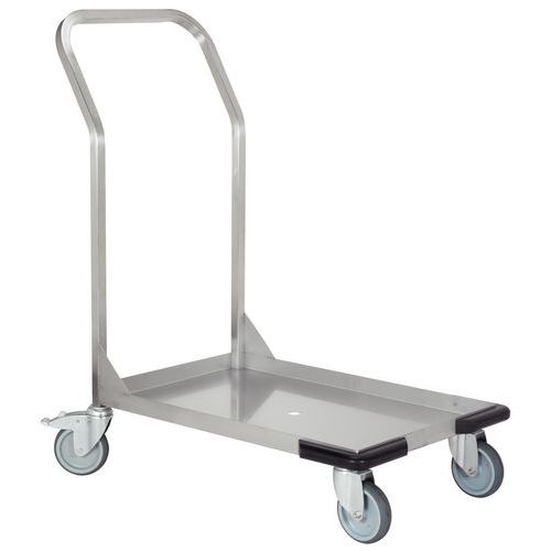 Chariot Inox Petit Plateau 900x600