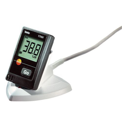 Kit enregistreur de température et d'humidité + interface USB - Testo 174 H Kit enregistreur de température et d'humidité + interface USB - Testo 174 H