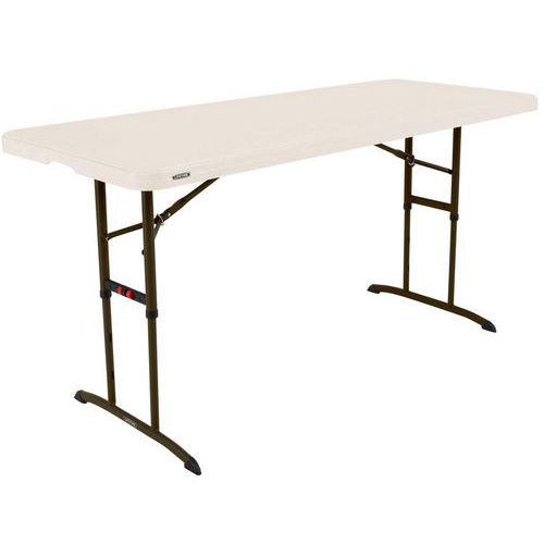 Table pliante LIFETIME 183x76 hauteur ajustable Table pliante LIFETIME 183x76 hauteur ajustable