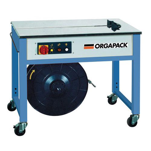 Orgapack - Machine à cercler semi-automatique ORM10 - Polypropylène - 70 kg - 230V