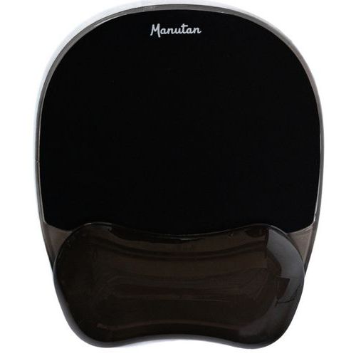 Tapis De Souris Avec Repose-poignet - Gel Noir