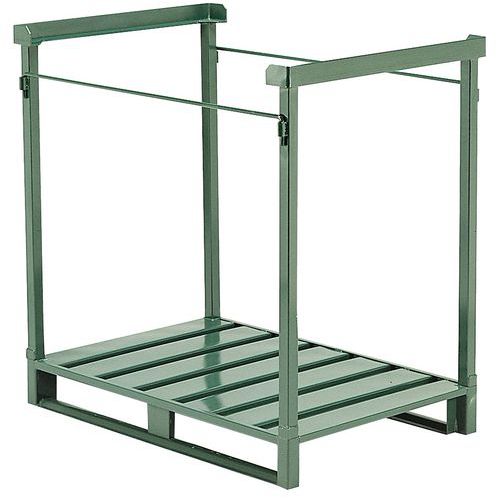 Sameto Technifil - Rehausse-palette Acier Laqué 1200x800mm - Hauteur 1000mm - Fixe - Recyclable