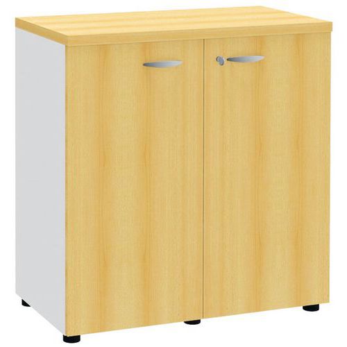 Armoire à Portes Battantes Fçdcol:hêtre Strcol:blanc