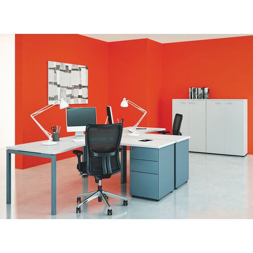 Repose-Pieds 45 x 33 cm Noir D.RECT 9020 Hauteur r/églable Bureau en Plastique Large