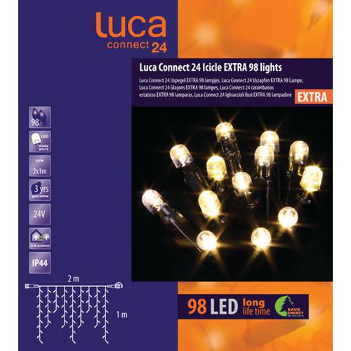 Éclairage Luca connect 24 - Stalactite Éclairage Luca connect 24 - Stalactite