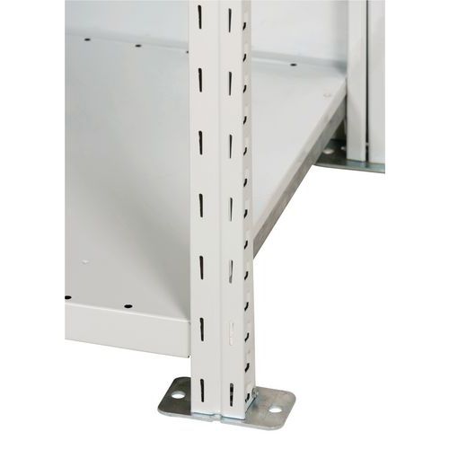 Manorga - Montants Ad'Vance Premium - H 2000mm - Acier Gris Époxy - Rayonnage Mi-Lourde