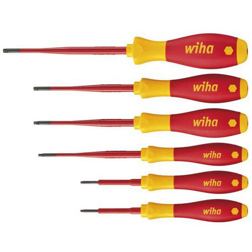 Jeu De 6 Tournevis Softfinish Electric Slimfix Torx