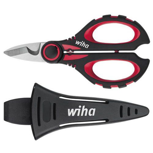 Ciseaux D'électriciens Professionnels Avec Sertissage 160mm