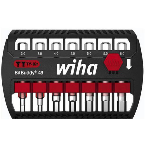 Jeu D'embouts Bitbuddy Embout Ty 49mm 6 Pans 8 Pcs