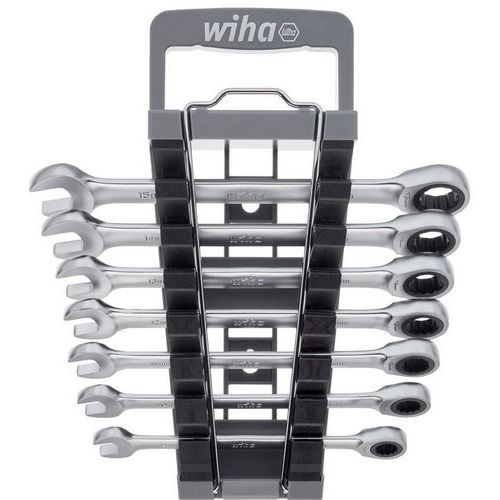 Jeu De 8 Clés Mixtes à Cliquet Avec Ã‰tui