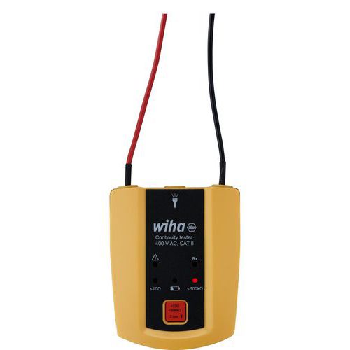 Testeur De Continuité 400v Catégorie Ii Avec 2 Piles Aaa Incluses