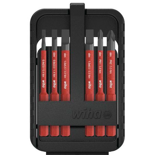 Jeu De 7 Embouts Slimbit Electric Fente Et Phillips