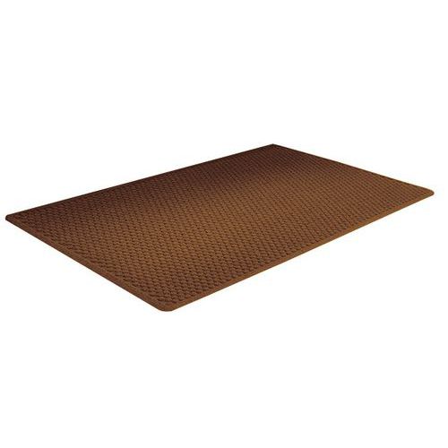 Tapis Barrière Caoutchoutée Marron 600x900x13mm