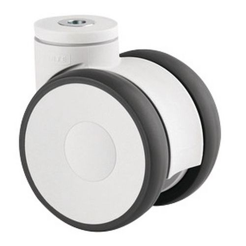 Roulette Pivotante 110 Kg Trou Central