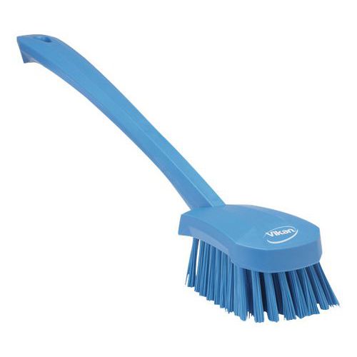 Brosse A Manche Long Bleu 50x410mm