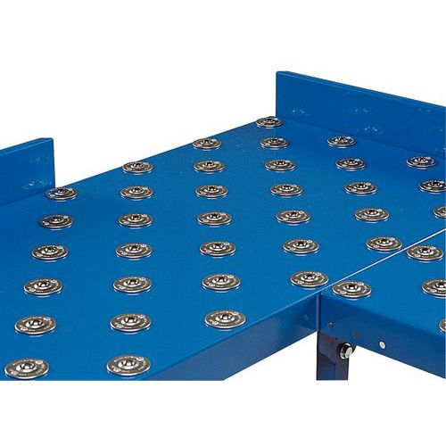 Somefi - Rive plate fixe pour tables à billes - Hauteur 100 mm
