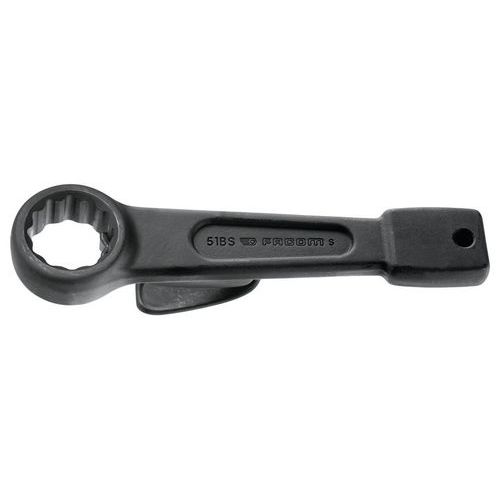 Facom - Clé à frapper sécurisée métrique 75 mm - 330 mm de long - 3760 g - Outillage à main professionnel