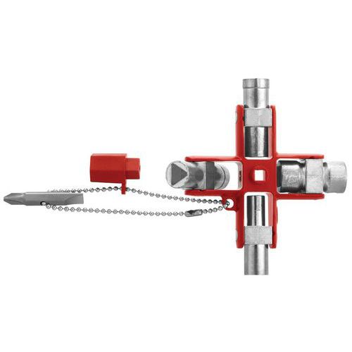 Facom 1 Clé En Croix Multi-empreintes Facom