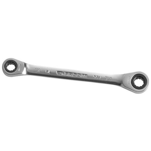 Facom - Clé polygonale à cliquet droite en pouces 3/4x13/16 - Longueur 245mm - Outillage à main professionnel