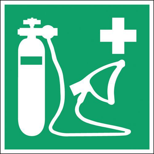 Panneau:kit D'oxygène Médical 100 X100 Mm