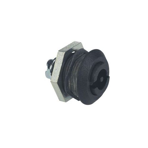 Emka - Loquet 1/4 Tour Double Barre Zamak Chrome - 5 mm - IP65 - Garantie 3 Ans