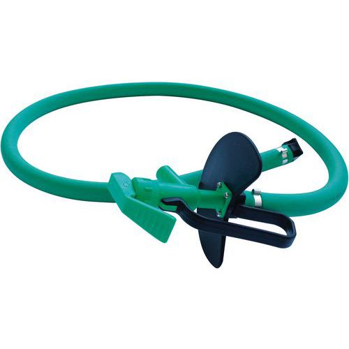 Pistolet de distribution vert - Flexible 1.5m - Non alimentaire - Garantie 3 ans