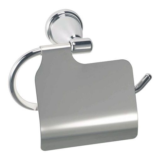 Porte-rouleau Papier Toilette Acier Chromé