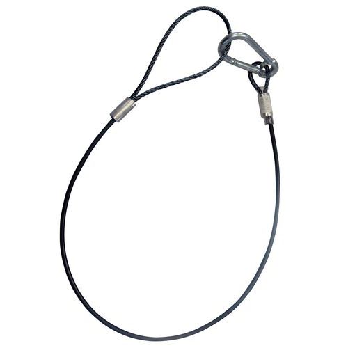 Elingue Cable Acier Noir D=3mm