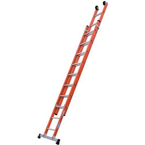 Echelle Isolante Coulissante à Main Fibre Agrip 2x10
