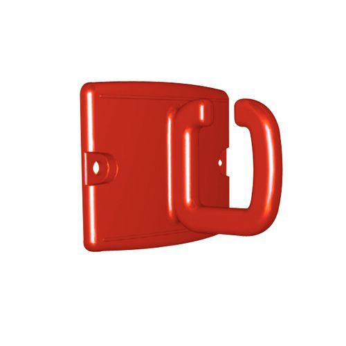 Platine Murale Ouverte Rouge